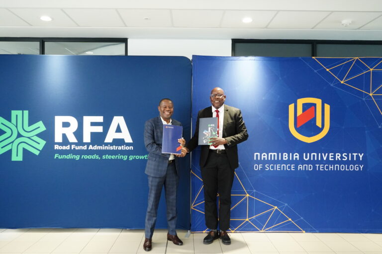 RFA and NUST Sign N$10 Million Agreement to Drive Road Sector Innovation